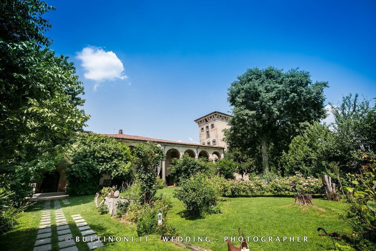 giardino Castello Quistini a Rovato