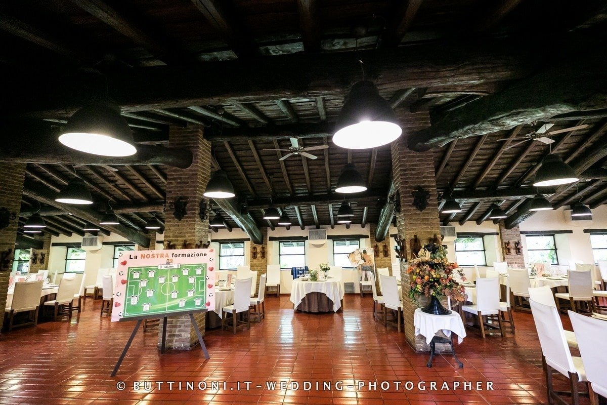 Sala da Pranzo Sposi Matrimonio Ristorante La Bassanina Fornovo Caravaggio Bergamo Reportage senza pose © Carlo Buttinoni Fotografo