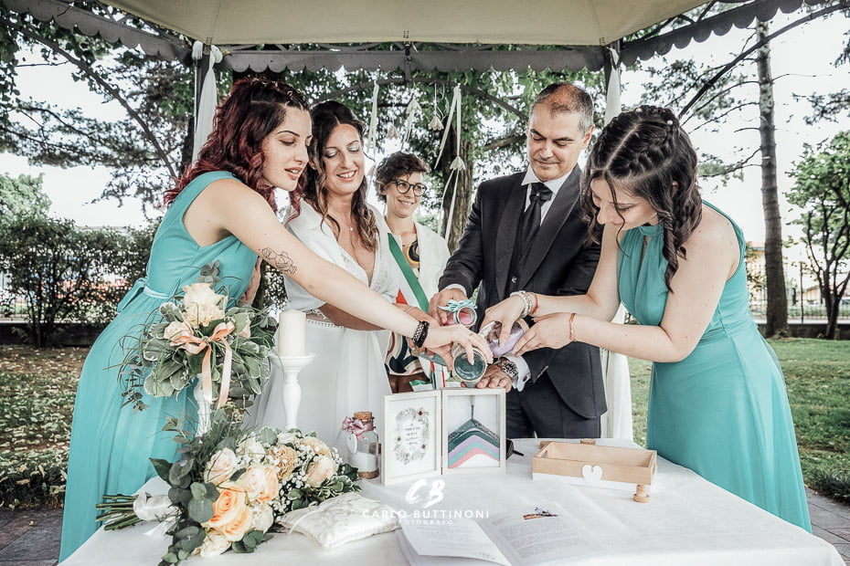 Matrimonio Palazzo Colleoni 159 Fotografo Matrimonio Civile Rito della Sabbia Sposi Ristorante Palazzo Colleoni Cortenuova Bergamo