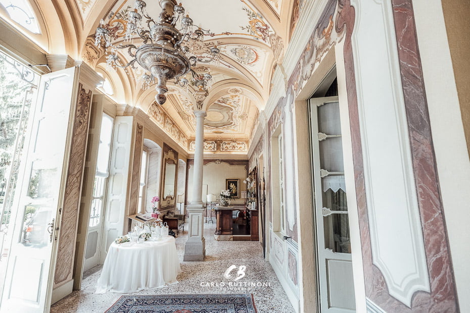 Matrimonio Palazzo Colleoni 174 Fotografo Matrimonio Location Sposi sala affrescata piano terra villa e Ristorante Palazzo Colleoni Cortenuova Bergamo