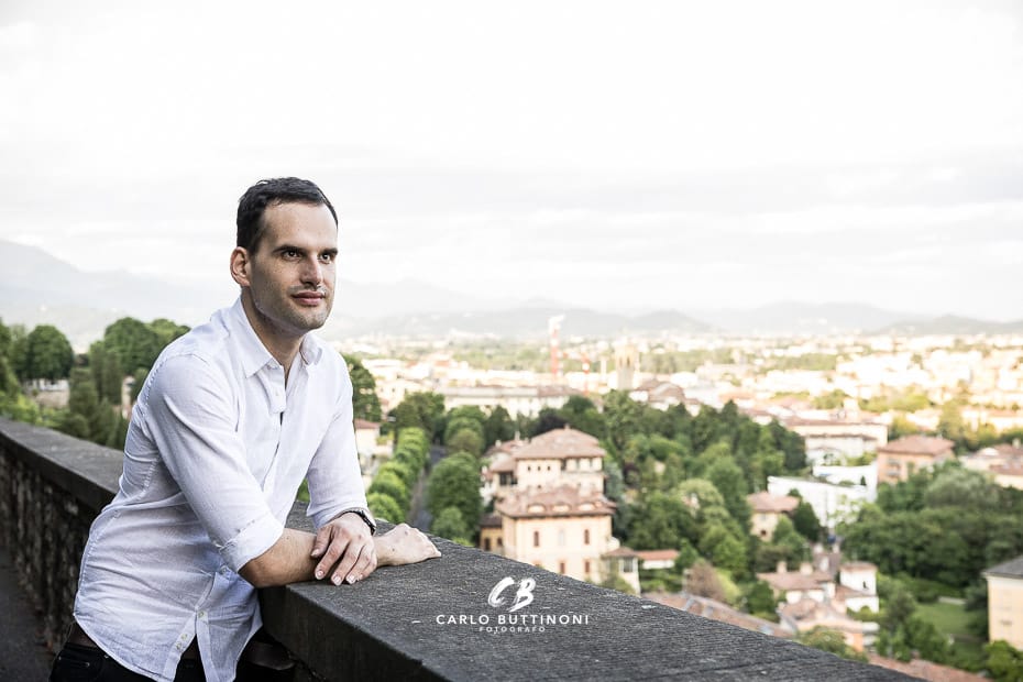 Fotografo Ritratti Città Alta Bergamo 88 Fotografo Città Alta Bergamo - Mure Venete - Porta San Giacomo - panorama e vista sulla città bassa- Carlo Buttinoni Fotografo Ritratti