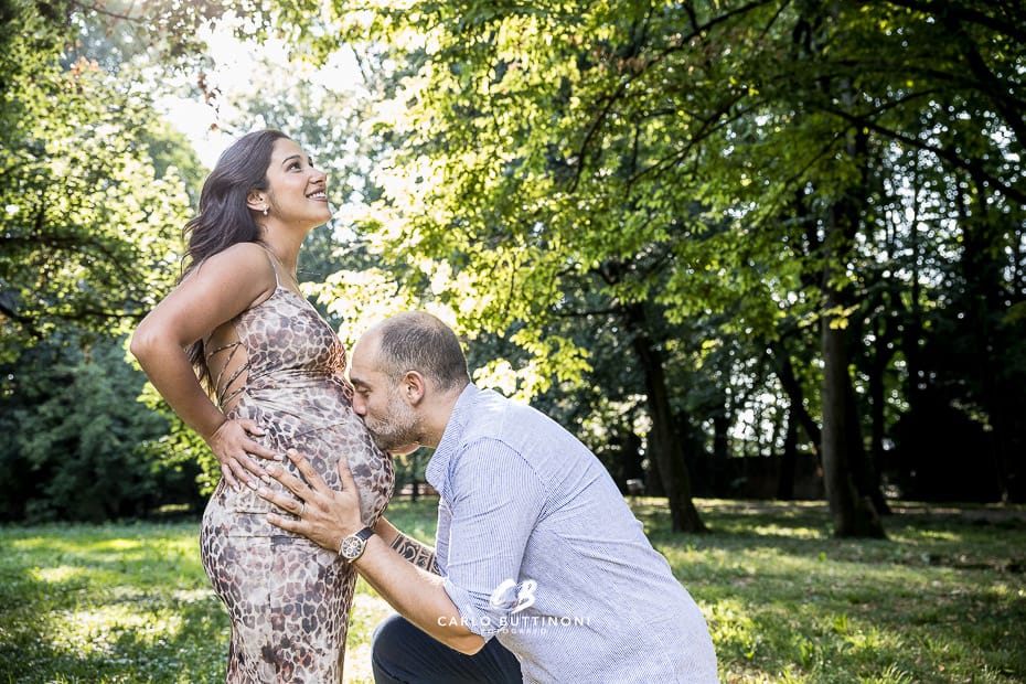 Fotografo Gravidanza Maternità Ritratti di coppia pre parto Bergamo - Milano - Brescia - Carlo Buttinoni Fotografo
