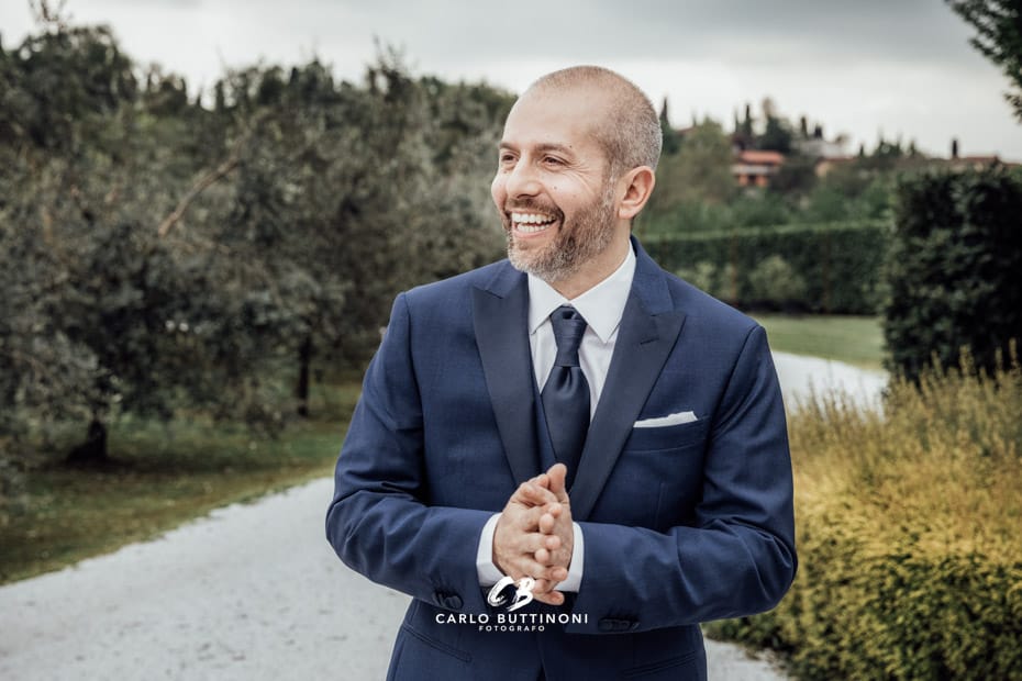 Tenuta Serradesca 212 Arrivo sposo per rito civile Cerimonia Chiesetta vegetale Reportage Sposi Carlo Buttinoni Fotografo Matrimonio Ristorante-Tenuta Serradesca Acquaroli Scanzorosciate Bergamo Milano Brescia