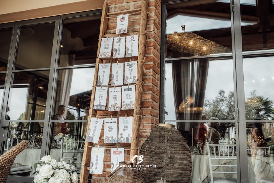 Tenuta Serradesca 274 Tableau marriage Ristorante Tenuta Serradesca Acquaroli Scanzorosciate Bergamo Milano Brescia - Carlo Buttinoni Fotografo Matrimonio