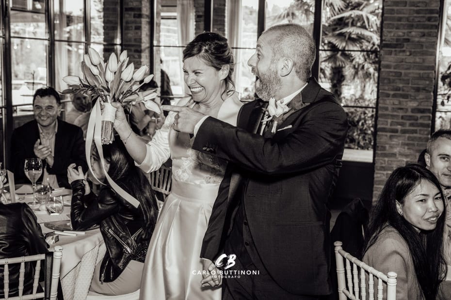 Tenuta Serradesca 279 ingresso sposi Sala da pranzo Ristorante Tenuta Serradesca Acquaroli Scanzorosciate Bergamo Milano Brescia - Carlo Buttinoni Fotografo Matrimonio
