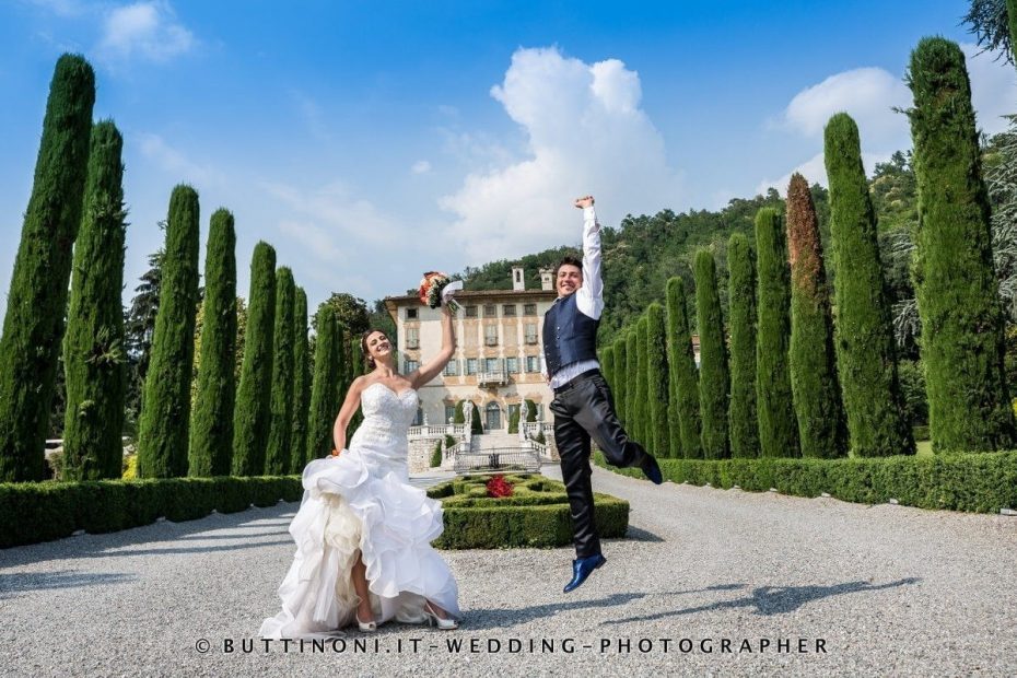 Fotografo Sposi Matrimonio Viale Ristorante Villa Canton Trescore Balneario Bergamo Reportage senza pose